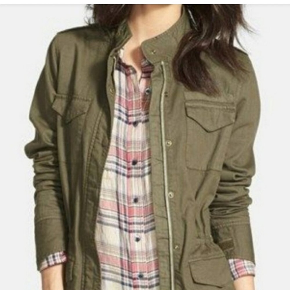 Hinge Expedition Olive Green Utility Jacket